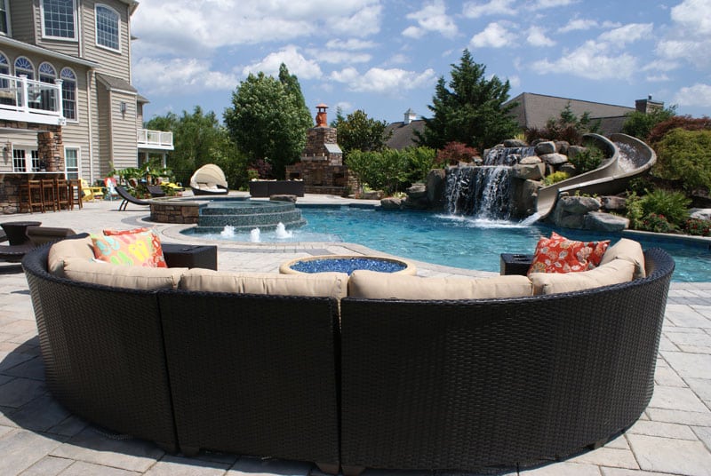 a boat sitting on top of a building